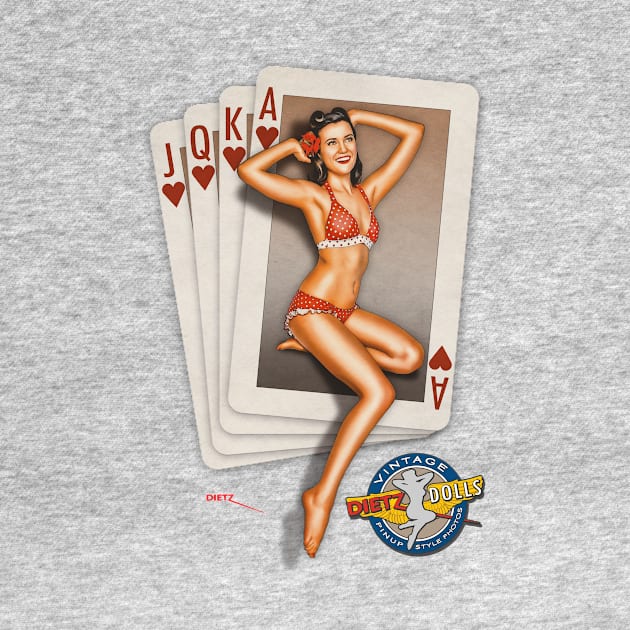 Pinups - Ace in the Hand by Vintage Pinups